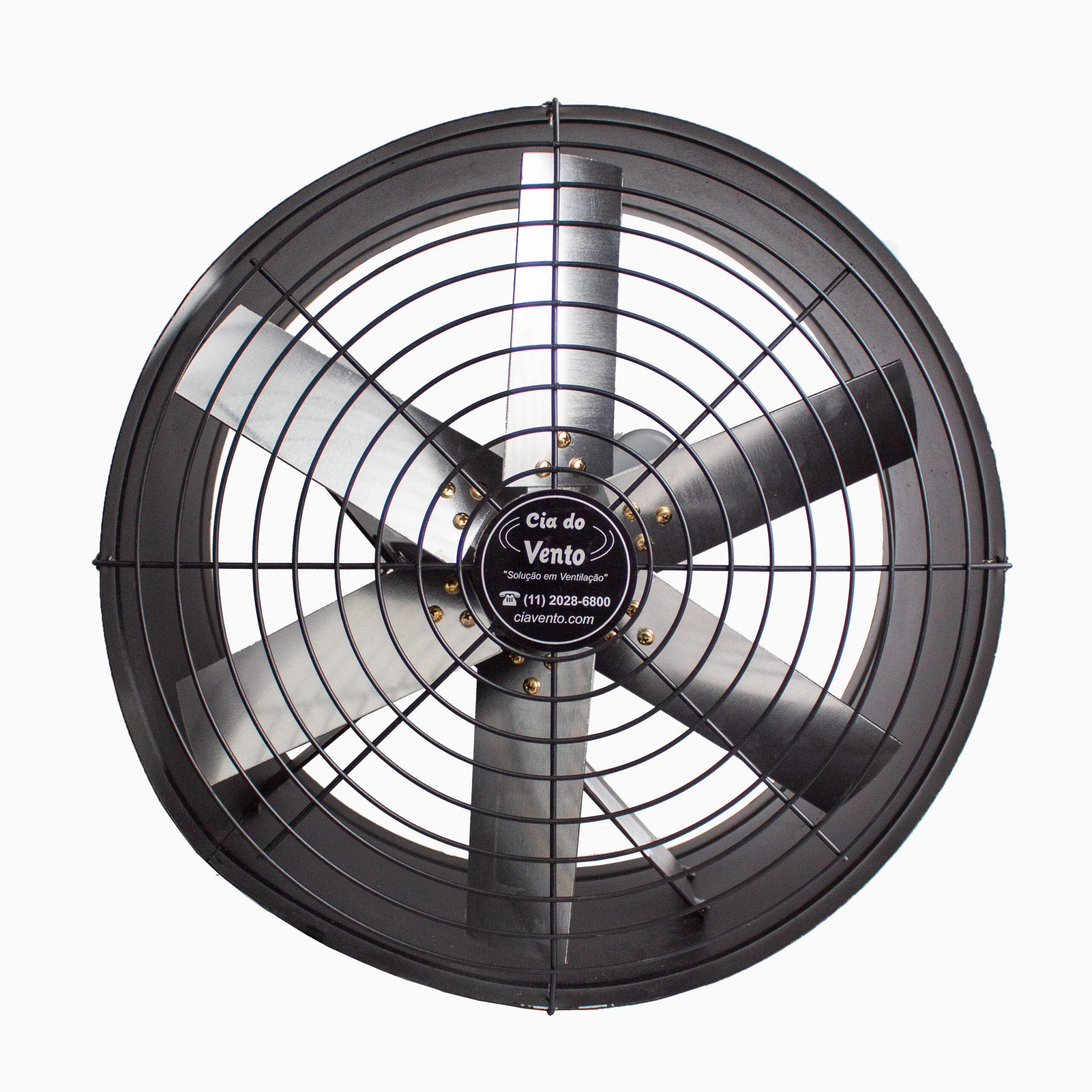 Exaustores Axiais Cia do Vento ECV 50 M4 Cia dos Exaustores