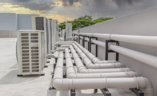 Sistema de exaustores industriais para ventilação eficiente em fábricas e galpões