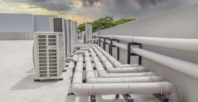Sistema de exaustores industriais para ventilação eficiente em fábricas e galpões